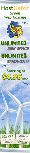 Host Gator green web hosting